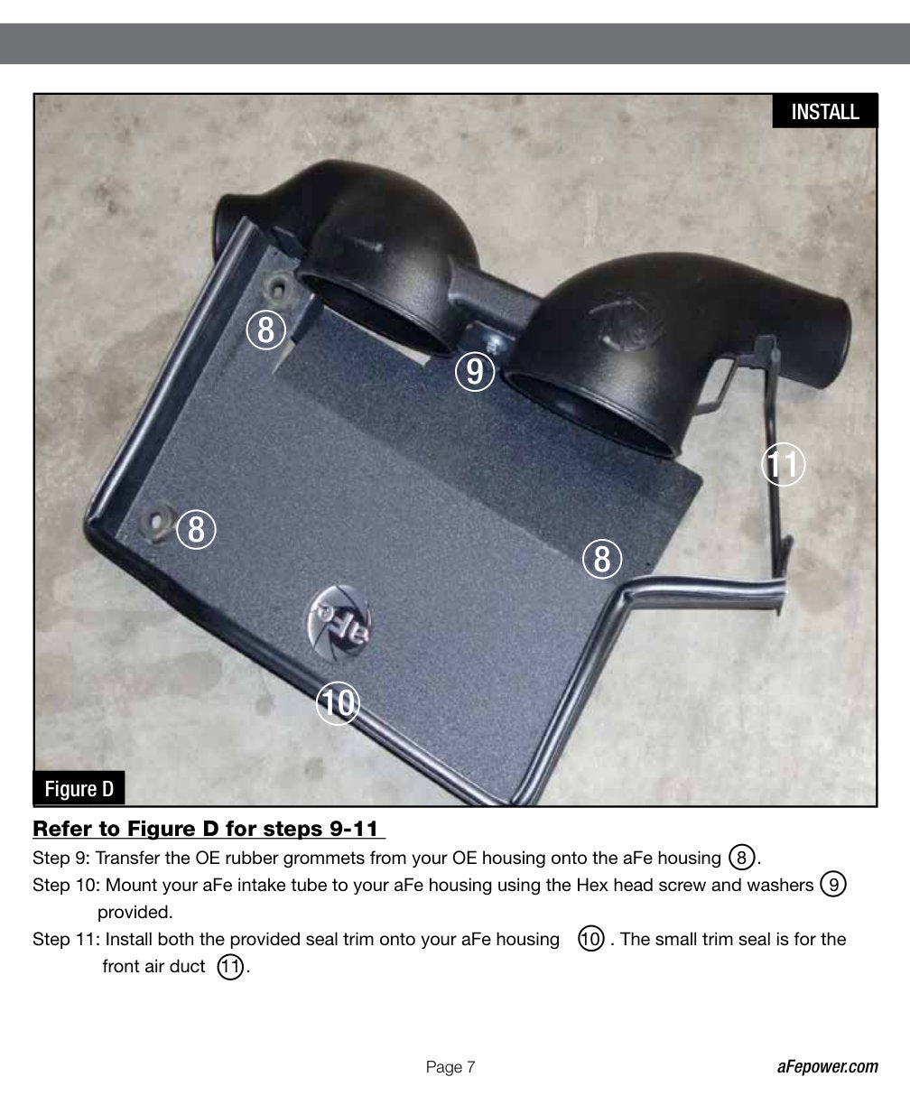 aFe MagnumFORCE Stage-2 P5R Intake | BMW 335i (N54) 07-11 / Z4 35i 09-15 (54-11472)