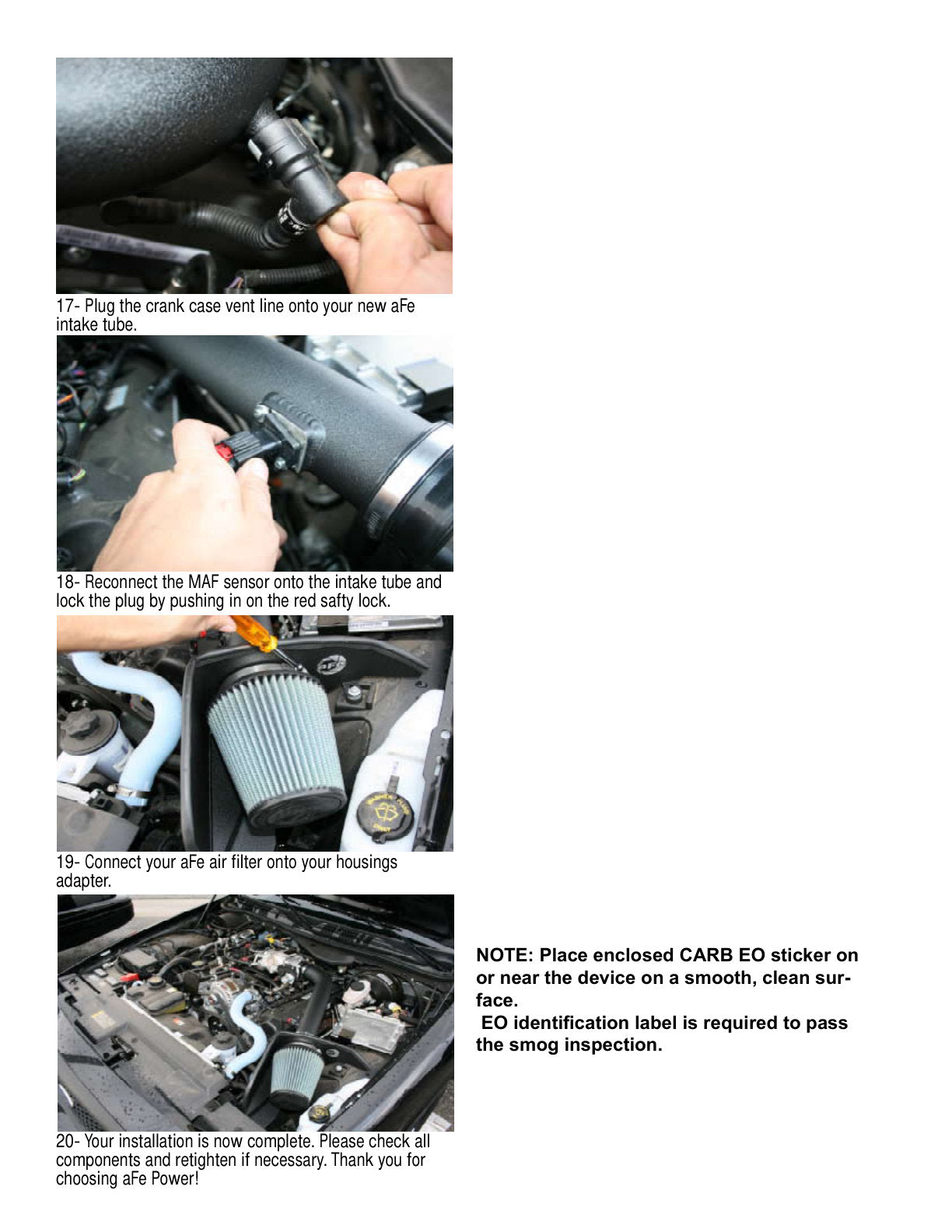 aFe Magnum FORCE Stage-2 Cold Air Intake | Ford Crown Victoria (05-10) V8-4.6L (54-11692)
