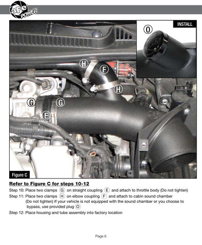 aFe Magnum FORCE Stage-2 Cold Air Intake | VW R32 V6-3.2L MKV (08-09) (54-11772)