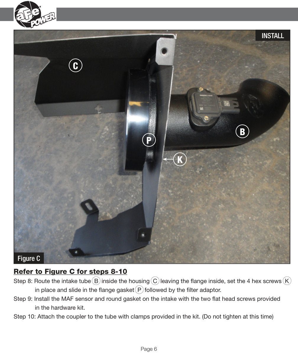 aFe Magnum FORCE Stage-2 Cold Air Intake 3.0i Z4 (E85/E86) 06-08 | (54-11942)