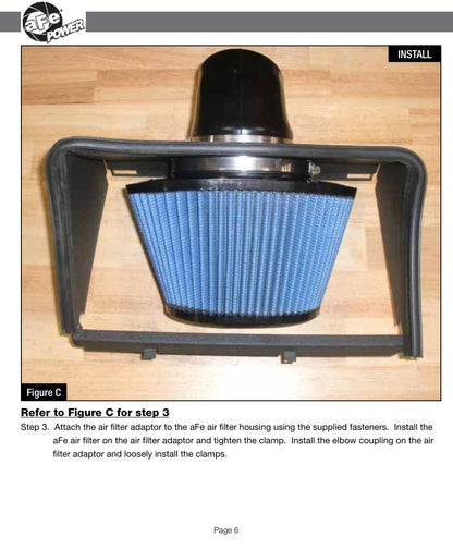 aFe Magnum FORCE Stage-2 Cold Air Intake F&R | Dodge Ram 03-08 V8-5.7L (54-11992) (SPF5411992)