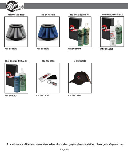 aFe Magnum FORCE Stage-2 Cold Air Intake F&R | Dodge Ram 03-08 V8-5.7L (54-11992) (SPF5411992)