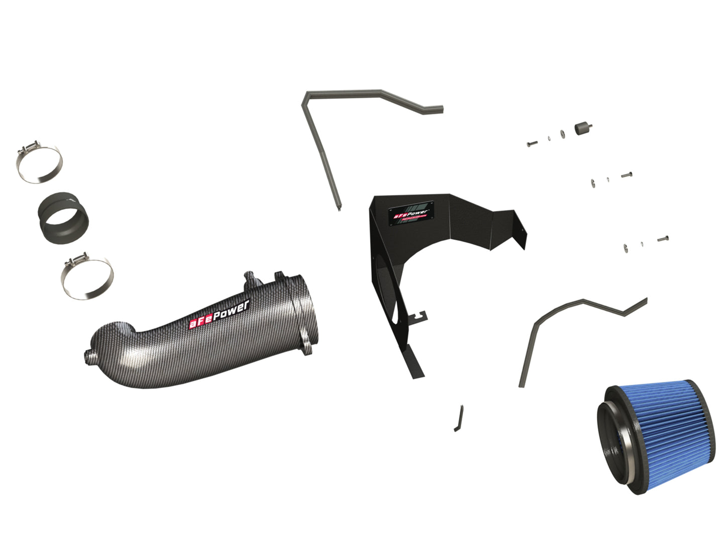 aFe Track Series Stage-2 Carbon Intake | Dodge Chall/Charger V8-5.7L (11-17) (54-12162-C)