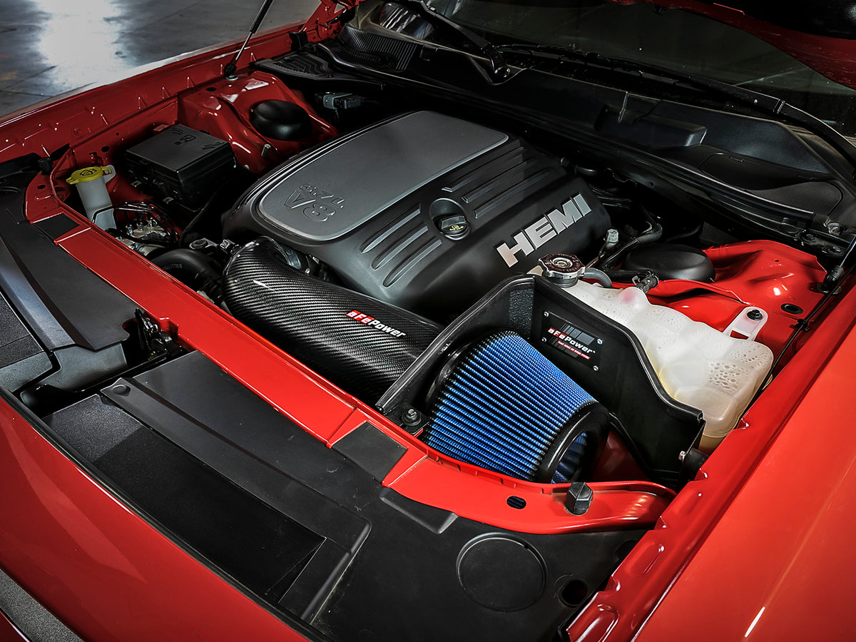 aFe Track Series Stage-2 Carbon Intake | Dodge Chall/Charger V8-5.7L (11-17) (54-12162-C)
