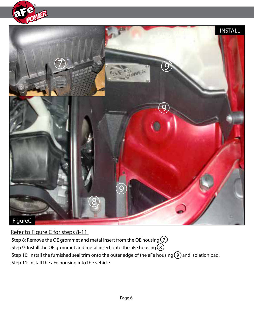 aFe Magnum FORCE Stage-2 Cold Air Intake | Dodge Challenger/Charger/300 V8 5.7L (11-13) (54-12162)