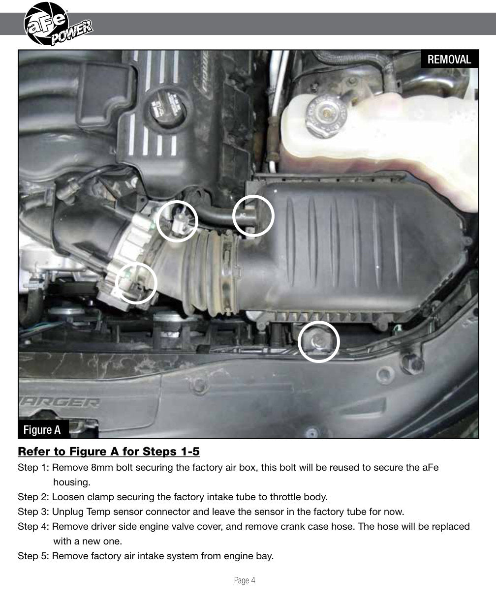 aFe MagnumFORCE Stage-2 Carbon Fiber Intake | Dodge Challenger/Charger SRT-8 (11-17) (54-12172-C)
