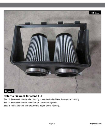 aFe Perf Stage-2 Cold Air Intake | Ford F-150 V6 3.5L EcoBoost 11 (54-12182) (SPF5412182)