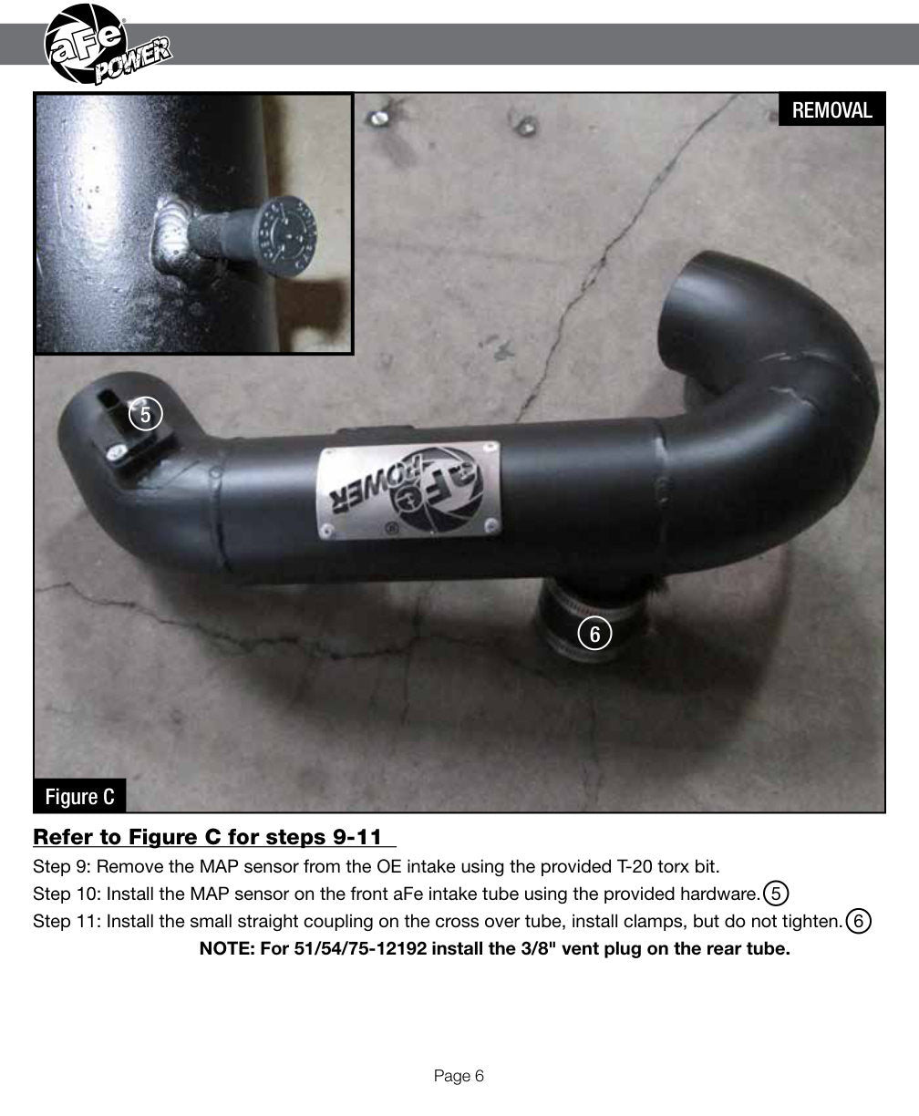 aFe Perf Stage-2 Cold Air Intake | Ford F-150 V6 3.5L EcoBoost 11 (54-12182) (SPF5412182)