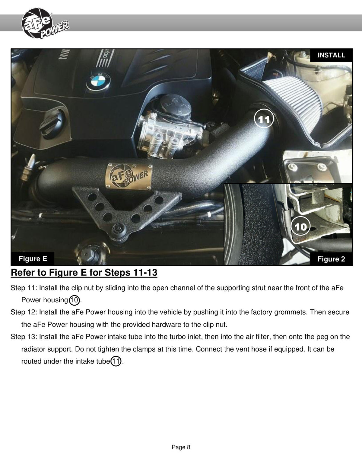 aFe MagnumFORCE Stage-2 Pro 5R Intake | BMW 335i (F30) L6 3.0L (12-15) (54-12202)