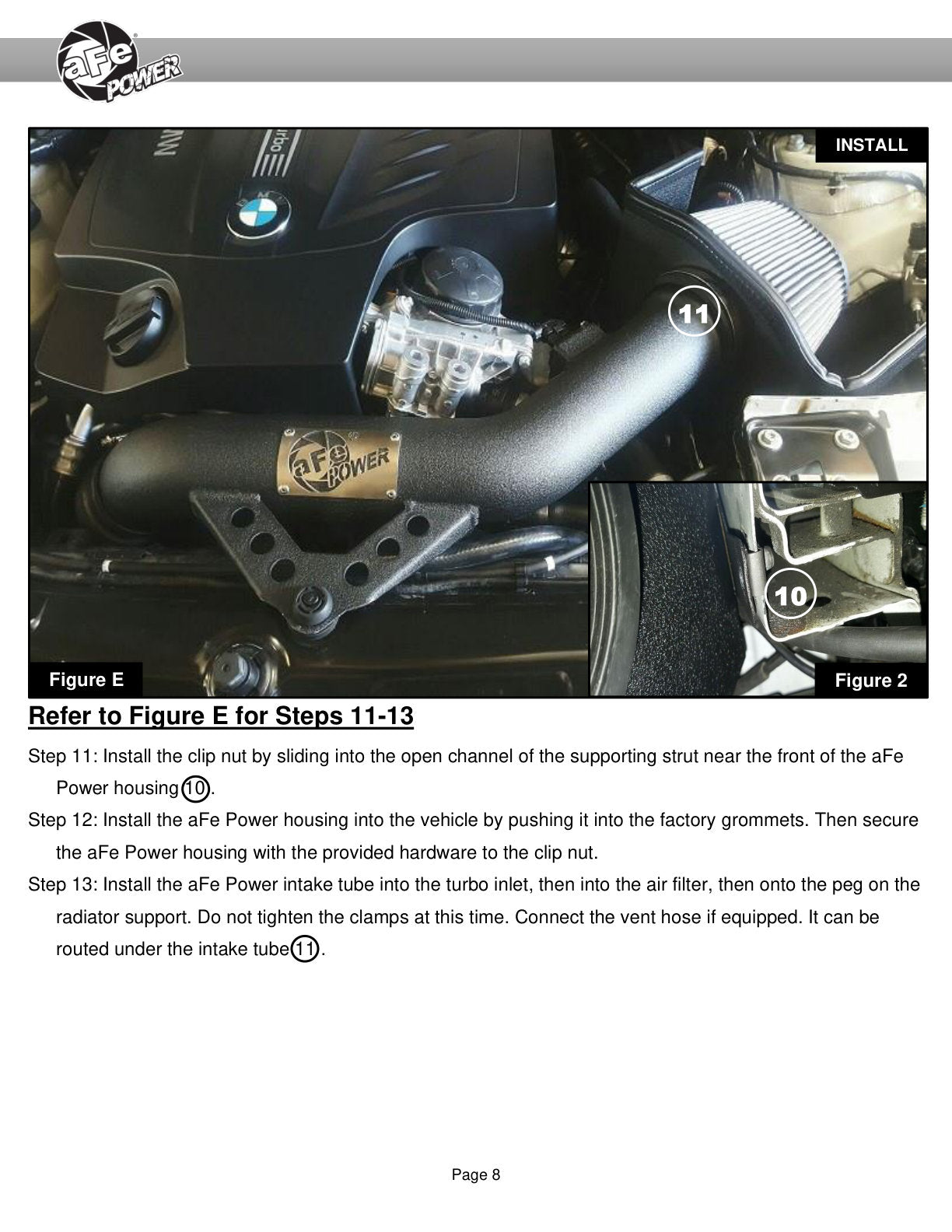 aFe MagnumFORCE Stage-2 Pro 5R Intake | BMW 335i (F30) L6 3.0L (12-15) (54-12202)
