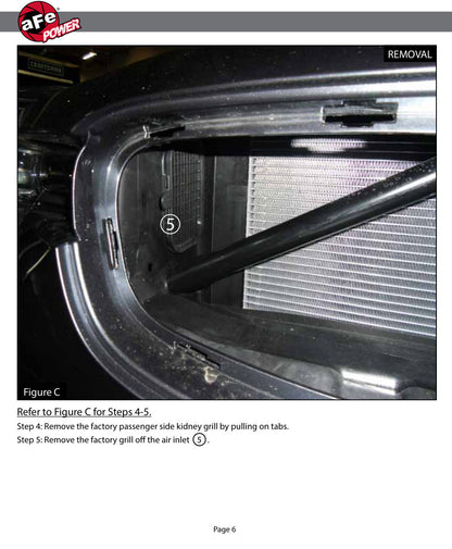 aFe MagnumFORCE Intake Scoop | BMW 328i F30 L4 2.0L Turbo (12-15) (54-12218)
