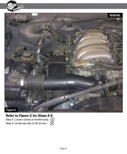 aFe Magnum FORCE Stage-2 Cold Air Intake | Toyota Tundra V8 4.7L (54-12262-1)