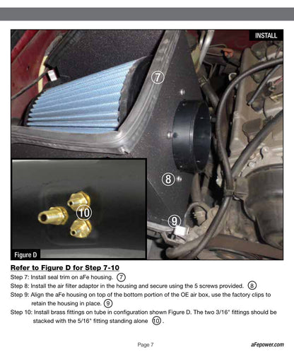aFe Magnum FORCE Stage-2 Cold Air Intake | Toyota Tundra V8 4.7L (54-12262-1)