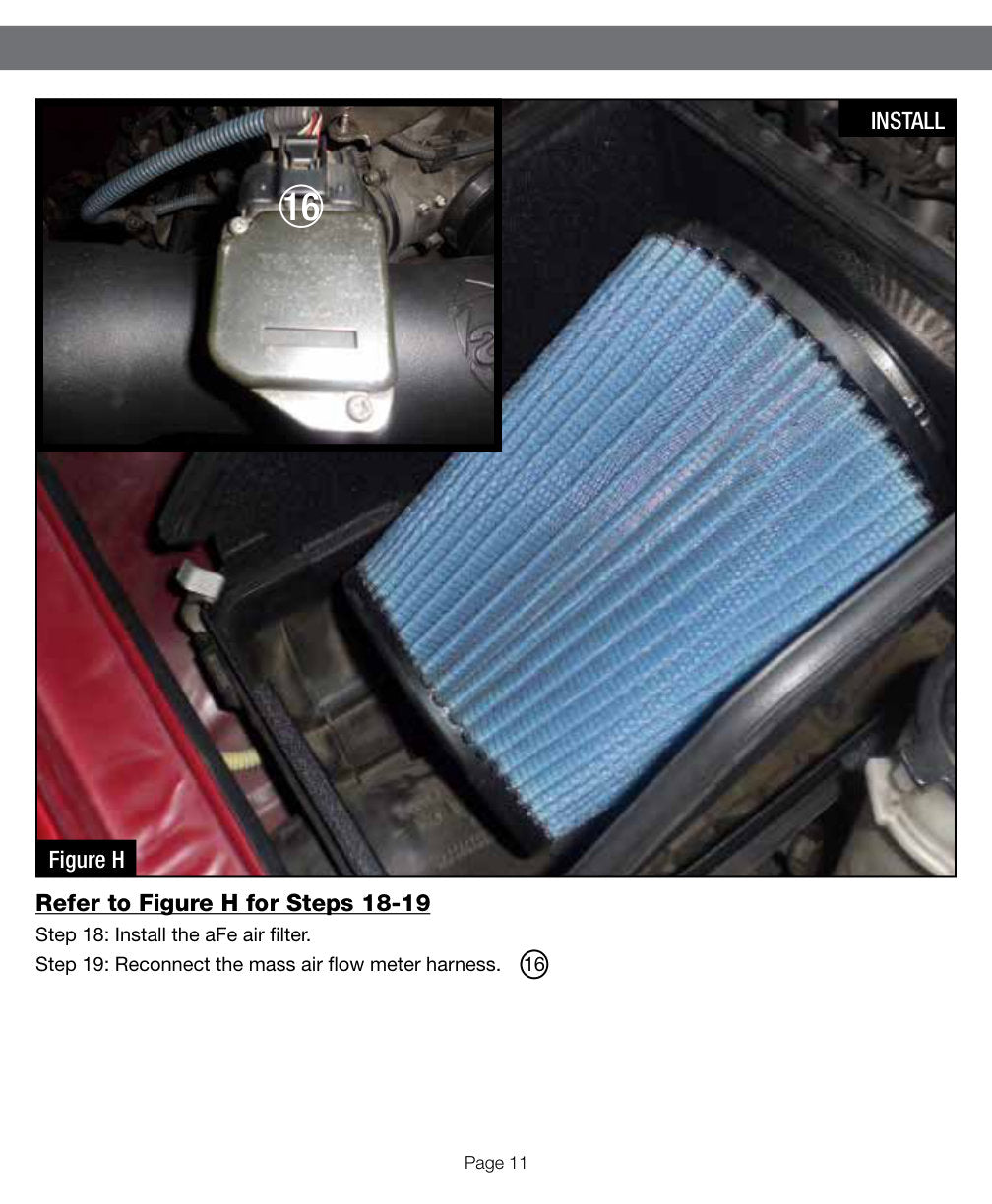 aFe Magnum FORCE Stage-2 Cold Air Intake | Toyota Tundra V8 4.7L (54-12262-1)