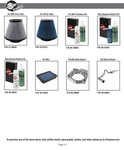 aFe Magnum FORCE Stage-2 Cold Air Intake | Toyota Tundra V8 4.7L (54-12262-1)