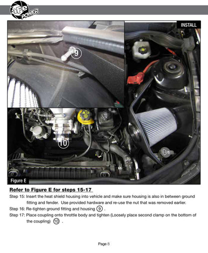 aFe MagnumFORCE Stage-2 Pro 5R Air Intake | Chevy Camaro V6 3.6L 10-15 (54-12382)