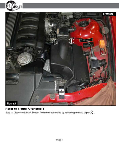 aFe Magnum FORCE Stage-2 Cold Air Intake | BMW 3 Series E36 (92-99) (54-12392)