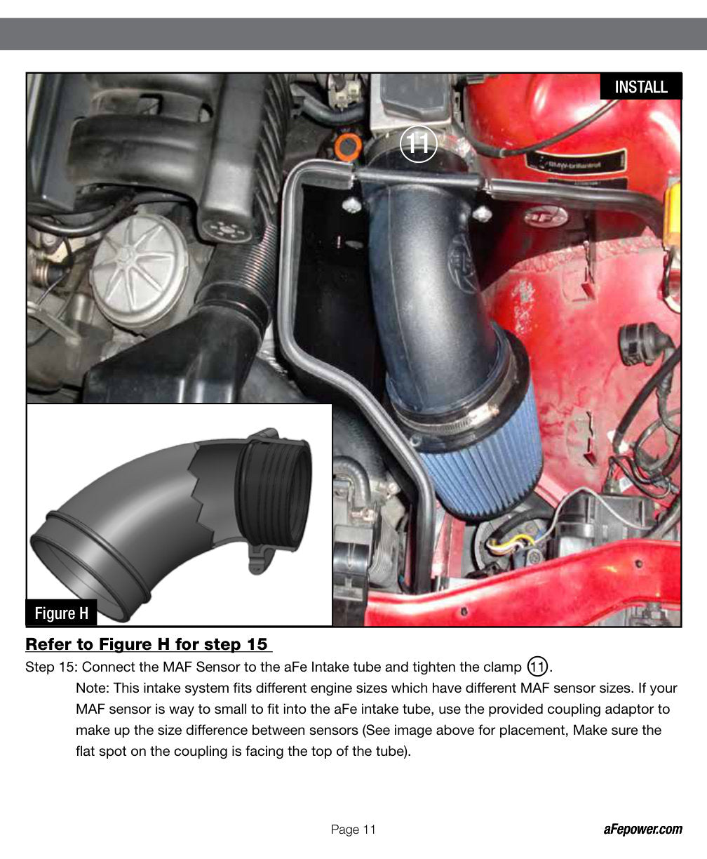 aFe Magnum FORCE Stage-2 Cold Air Intake | BMW 3 Series E36 (92-99) (54-12392)