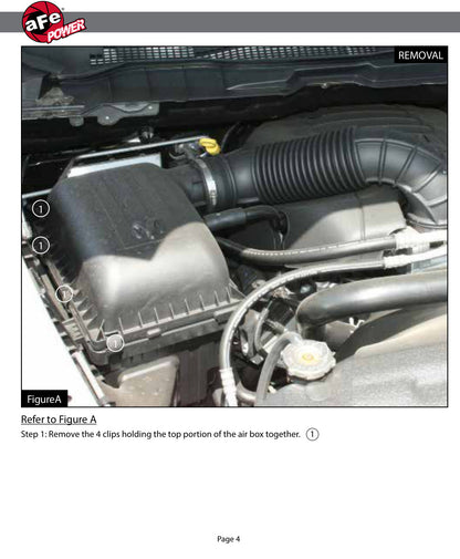 aFe Magnum FORCE Stage-2 CAI w/ Pro 5R Filter Dodge Ram 09-24 (54-12402)