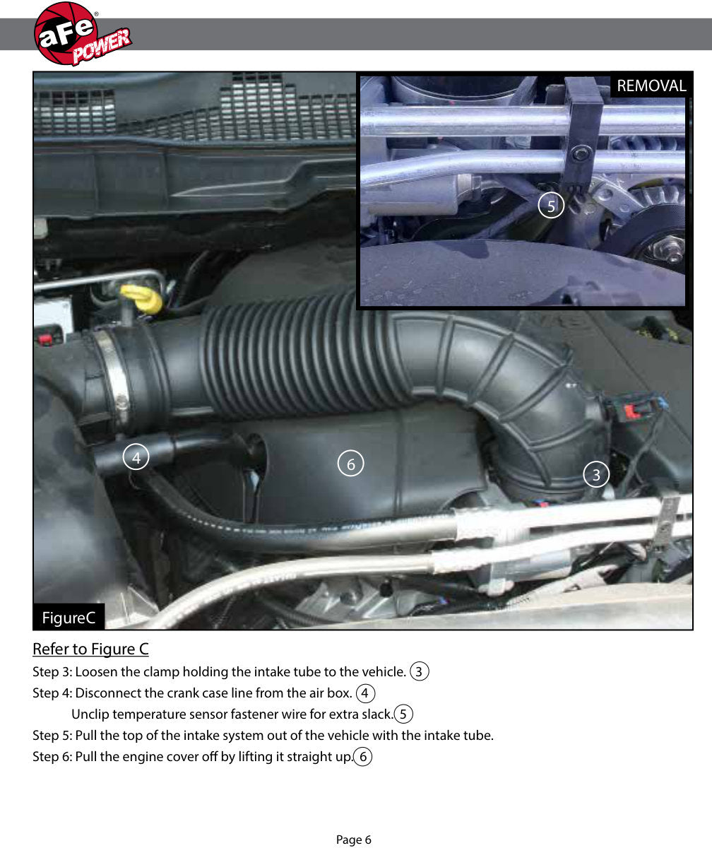 aFe Magnum FORCE Stage-2 CAI w/ Pro 5R Filter Dodge Ram 09-24 (54-12402)