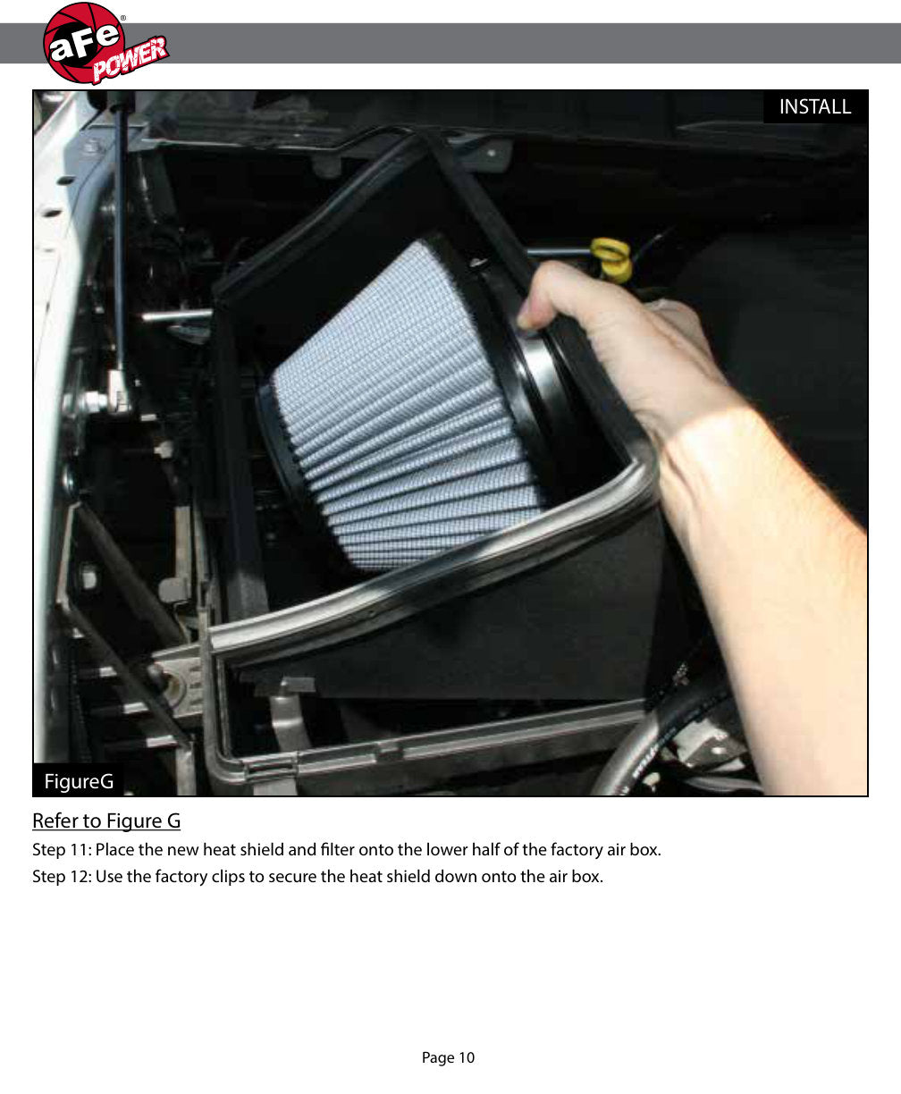 aFe Magnum FORCE Stage-2 CAI w/ Pro 5R Filter Dodge Ram 09-24 (54-12402)
