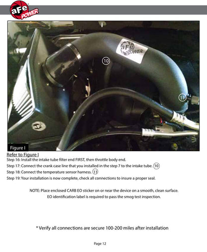 aFe Magnum FORCE Stage-2 CAI w/ Pro 5R Filter Dodge Ram 09-24 (54-12402)