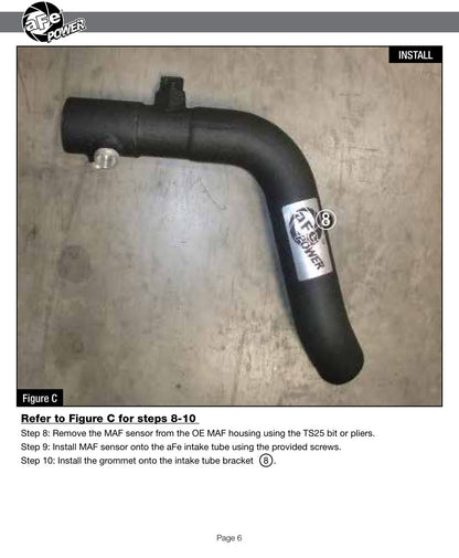 aFe Magnum FORCE Stage-2 Cold Air Intake F&R | VW Jetta/Golf/Rabbit MKV 2.5L (06-08) (54-12442)
