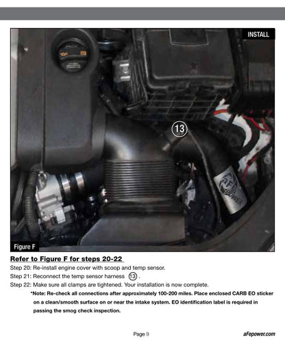 aFe Magnum FORCE Stage-2 Cold Air Intake F&R | VW Jetta/Golf/Rabbit MKV 2.5L (06-08) (54-12442)