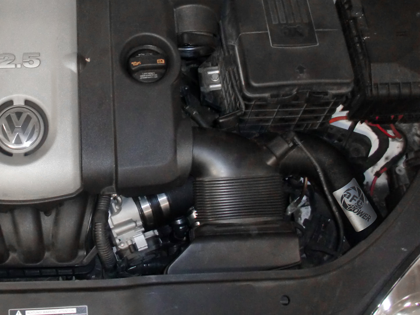 aFe Magnum FORCE Stage-2 Cold Air Intake F&R | VW Jetta/Golf/Rabbit MKV 2.5L (06-08) (54-12442)