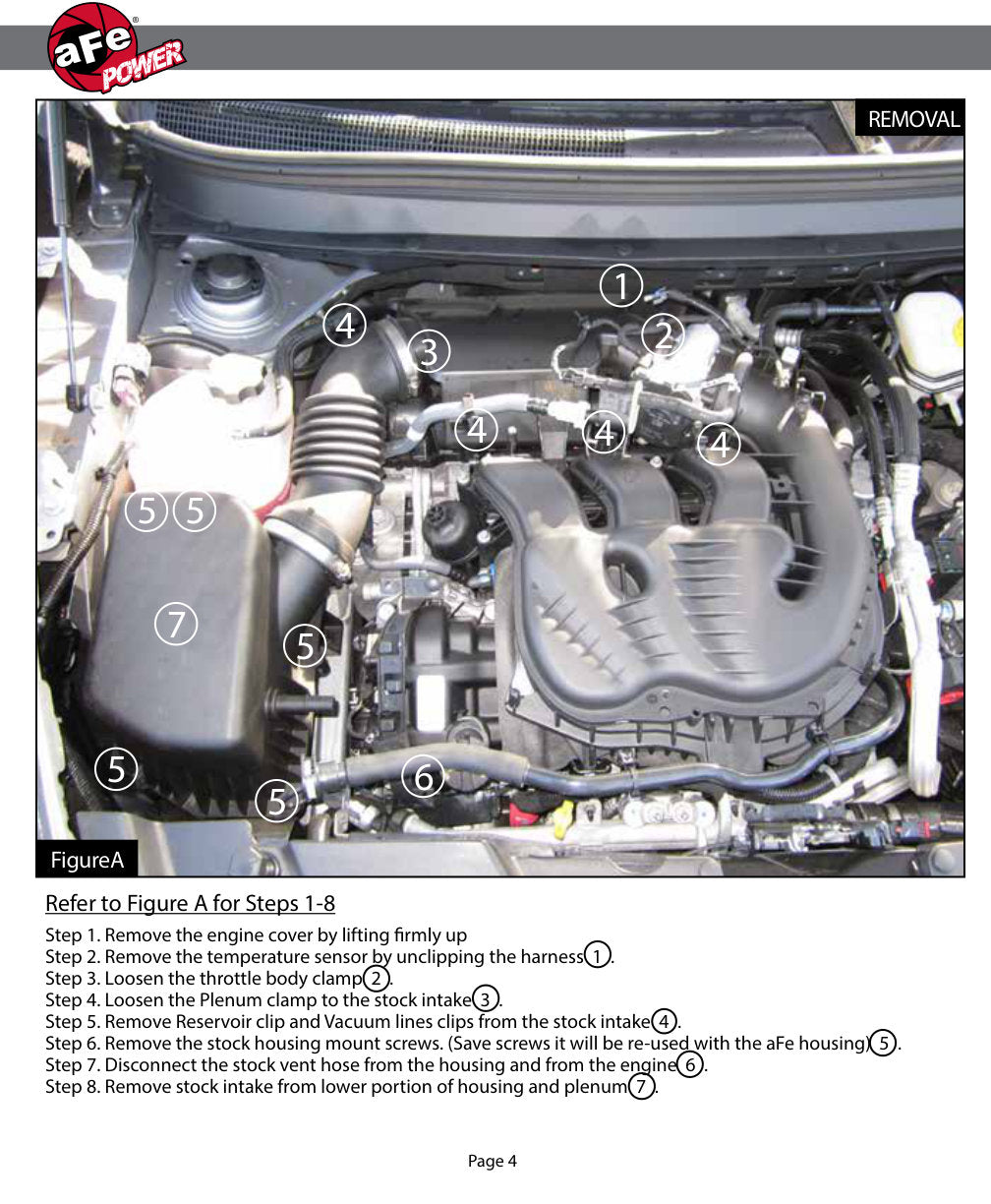 aFe Magnum FORCE Stage-2 Cold Air Intake F&R | Jeep Cherokee V6 3.2L (14) (54-12462)