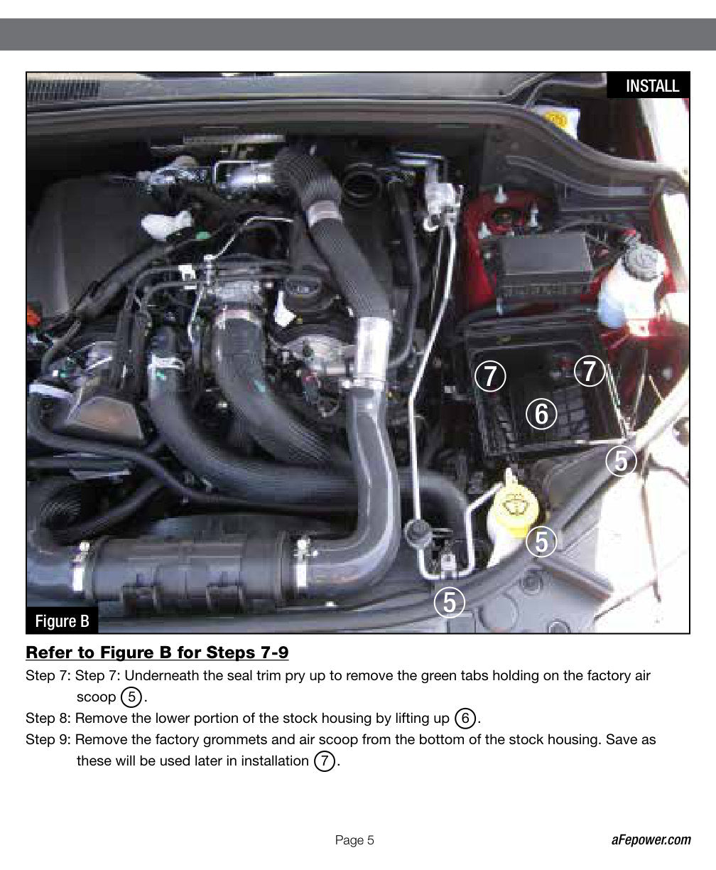 aFe MagnumFORCE Stage-2 PRO 5R Intake System | Jeep Cherokee V6 3.0L EcoDiesel (14+) (54-12472)