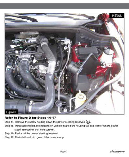 aFe MagnumFORCE Stage-2 PRO 5R Intake System | Jeep Cherokee V6 3.0L EcoDiesel (14+) (54-12472)
