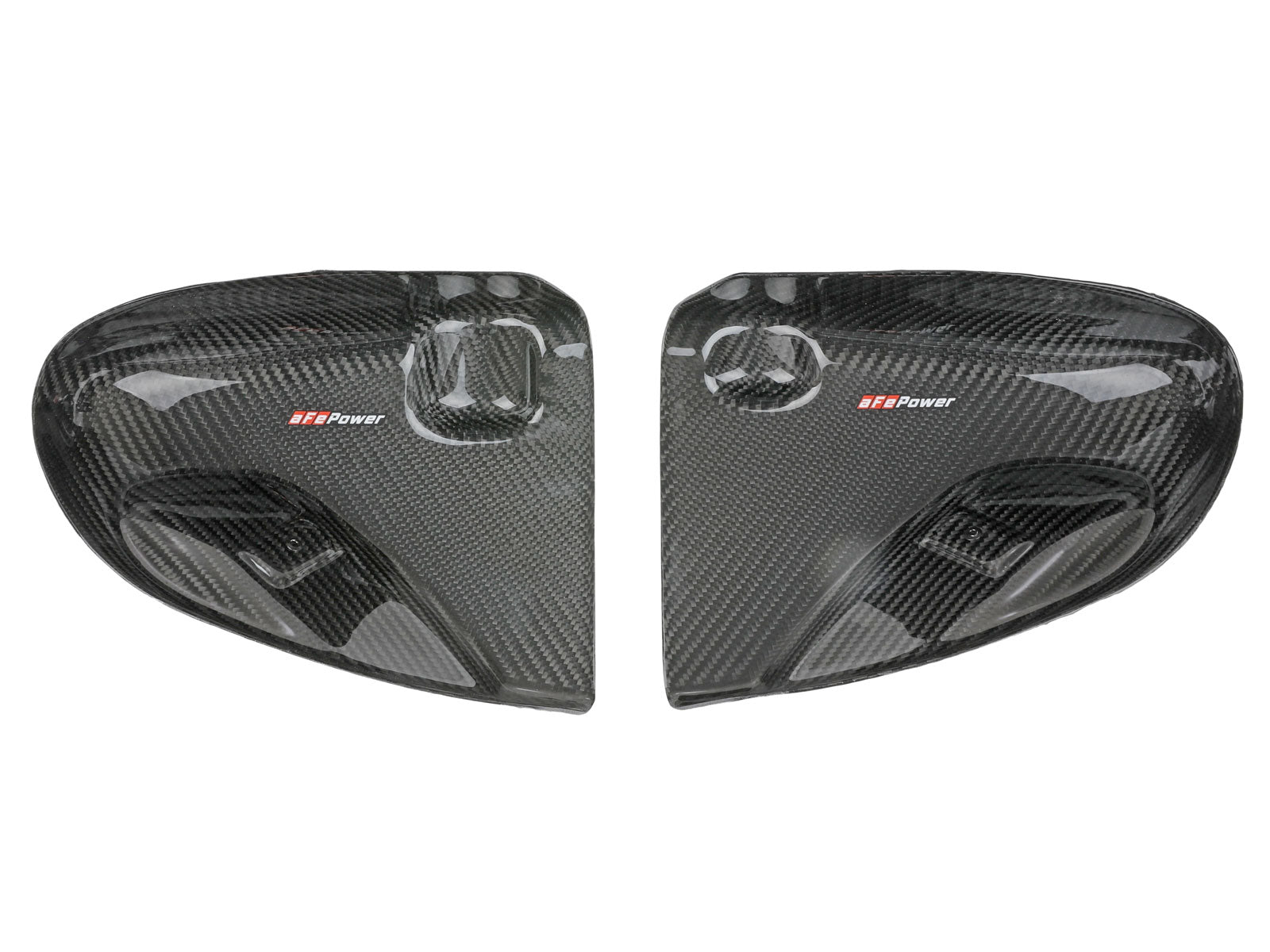 aFe Magnum FORCE Intake System Carbon Fiber Scoops | BMW F10 M5/12-18 M6 (54-12489-C)