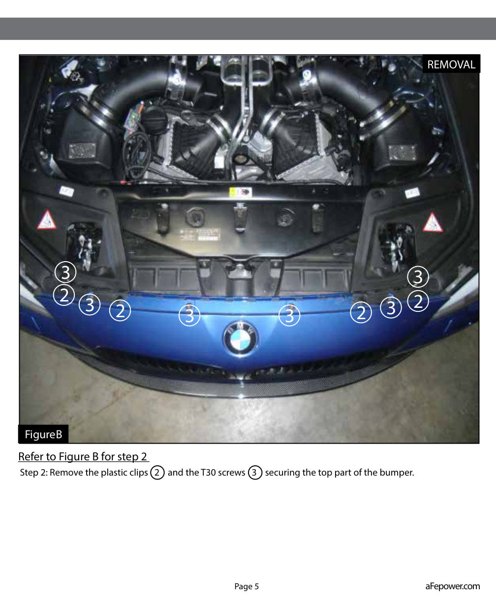 aFe Magnum FORCE Intake System Carbon Fiber Scoops | BMW F10 M5/12-18 M6 (54-12489-C)