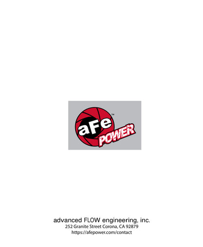 aFe Magnum FORCE Intake System Carbon Fiber Scoops | BMW F10 M5/12-18 M6 (54-12489-C)