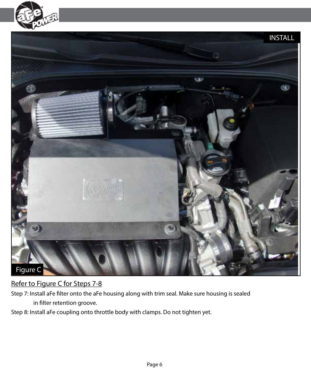 aFe Magnum FORCE Stage-2 Cold Air Intake F&R | VW Jetta/Golf/Passat/Beetle 2.5L (09-14) (54-12492)