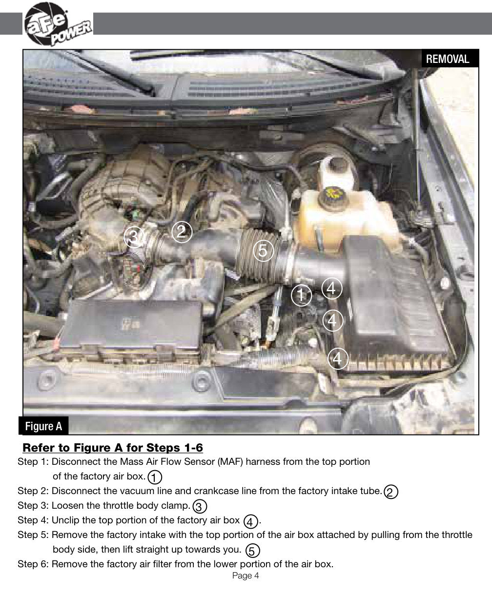 aFe MagnumFORCE Stage-2 Cold Air Intake | Ford F-150 V6 3.7L (11-14) (54-12592) (SPF5412592)