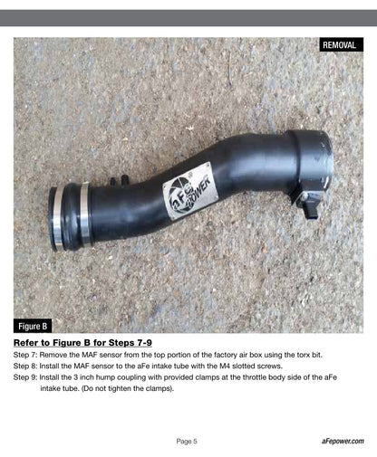 aFe MagnumFORCE Stage-2 Cold Air Intake | Ford F-150 V6 3.7L (11-14) (54-12592) (SPF5412592)