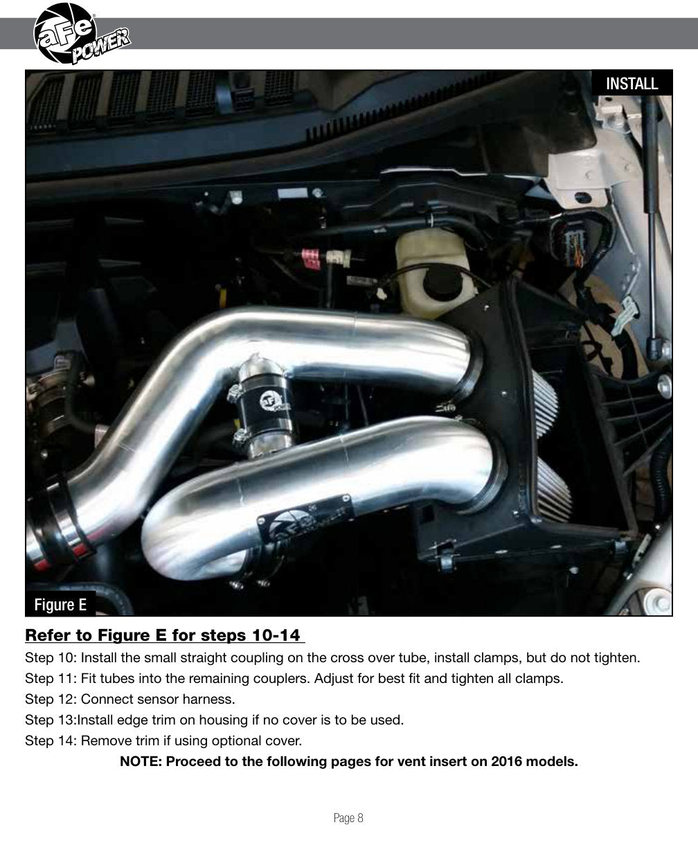 aFe Magnum FORCE Stage-2 Cold Air Intake Ford F-150 (16) V6/V8 (54-12642-1B) | (SPF54126421B)