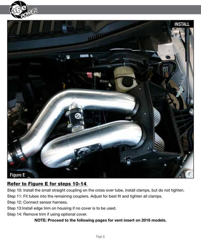 aFe Magnum FORCE Stage-2 Cold Air Intake Ford F-150 (16) V6/V8 (54-12642-1B) | (SPF54126421B)