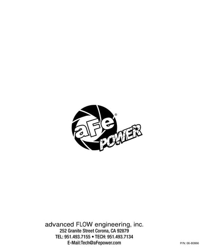 aFe Magnum FORCE Stage-2 Cold Air Intake Ford F-150 (16) V6/V8 (54-12642-1B) | (SPF54126421B)