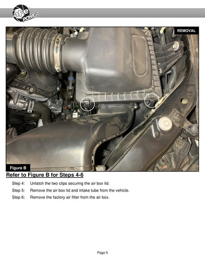 aFe Magnum FORCE Stage-2 Cold Air Intake Ford F-150 (15) V8 5.0L (54-12742) | (SPF5412742)