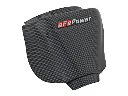 aFe MagnumFORCE Intake Rain Shield Carbon | Dodge Challenger SRT Hellcat 6.2L V8 (15-16) (54-12808-C)