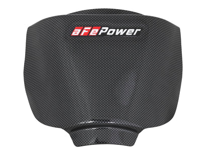 aFe MagnumFORCE Intake Rain Shield Carbon | Dodge Challenger SRT Hellcat 6.2L V8 (15-16) (54-12808-C)