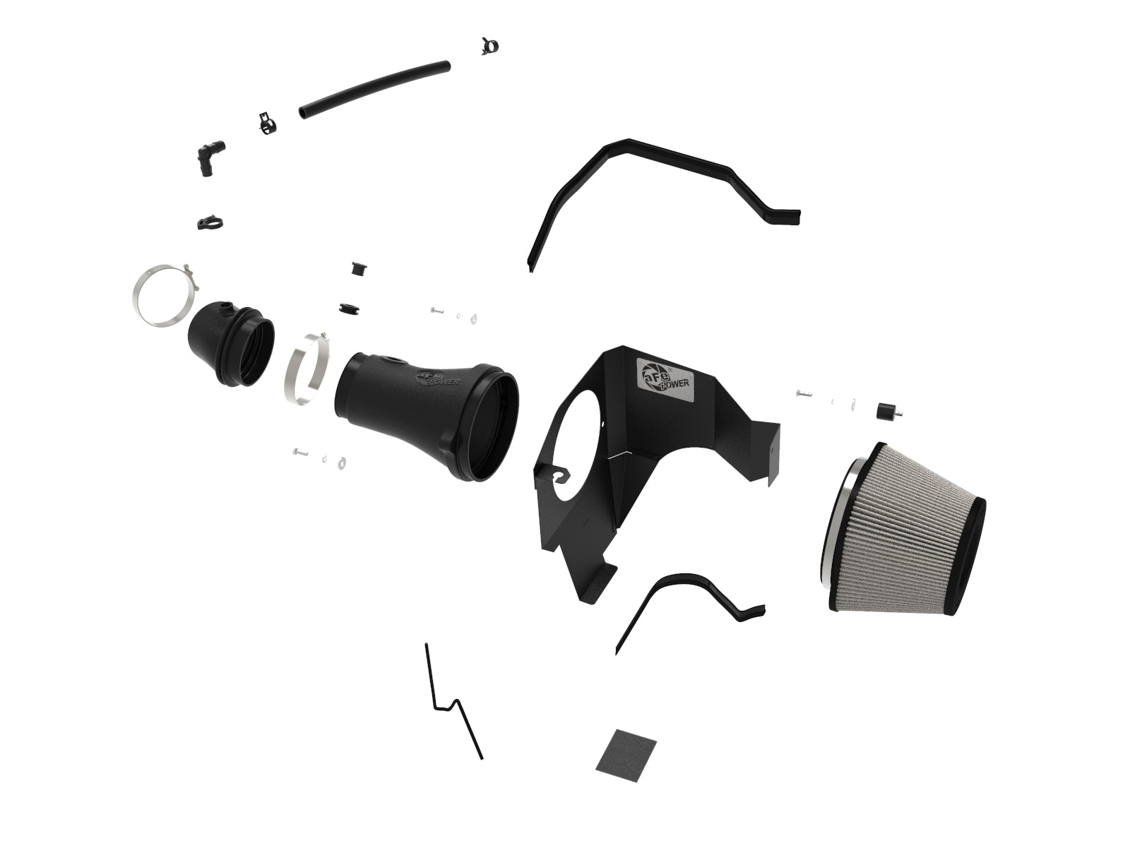 aFe Magnum FORCE Stage-2XP Cold Air Intake System w/ Pro DRY S Filter Media Black | (54-12852D)