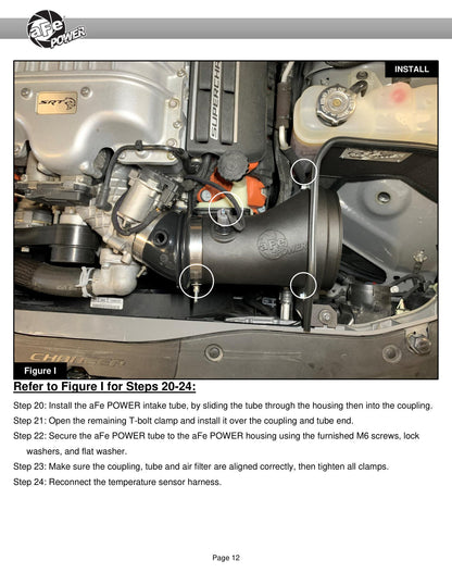 aFe Magnum FORCE Stage-2XP Cold Air Intake | Dodge Challenger/Charger (17-20) (54-12852R)