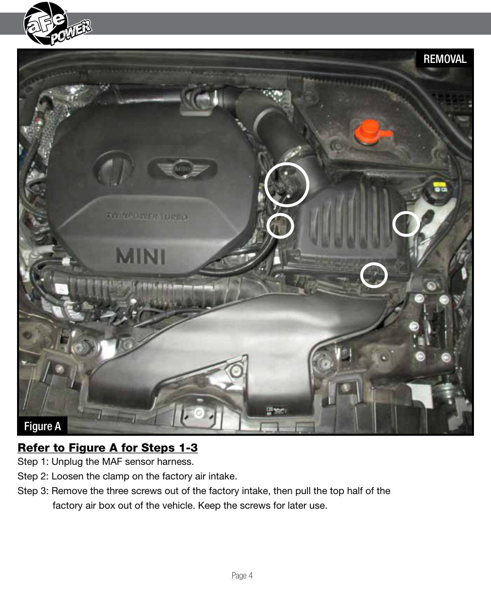 aFe Magnum Force Stage-2 Pro 5R Cold Air Intake | Mini Cooper S F55/F56 2015-17 (54-12862)