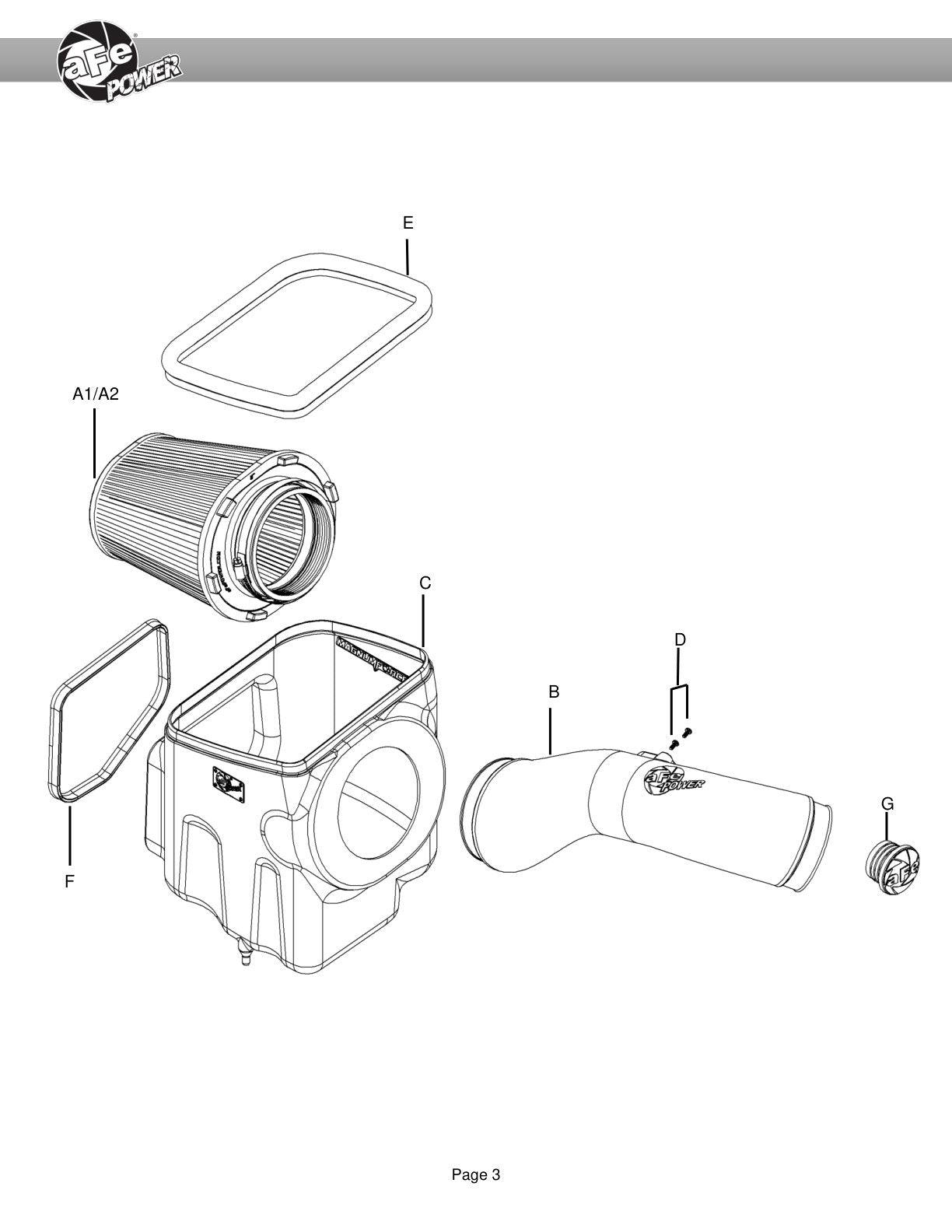 aFe Magnum FORCE Stage-2 Pro 5R Cold Air Intake | GM Silverado/Sierra 2500HD/3500HD (17-19) (54-12902R)