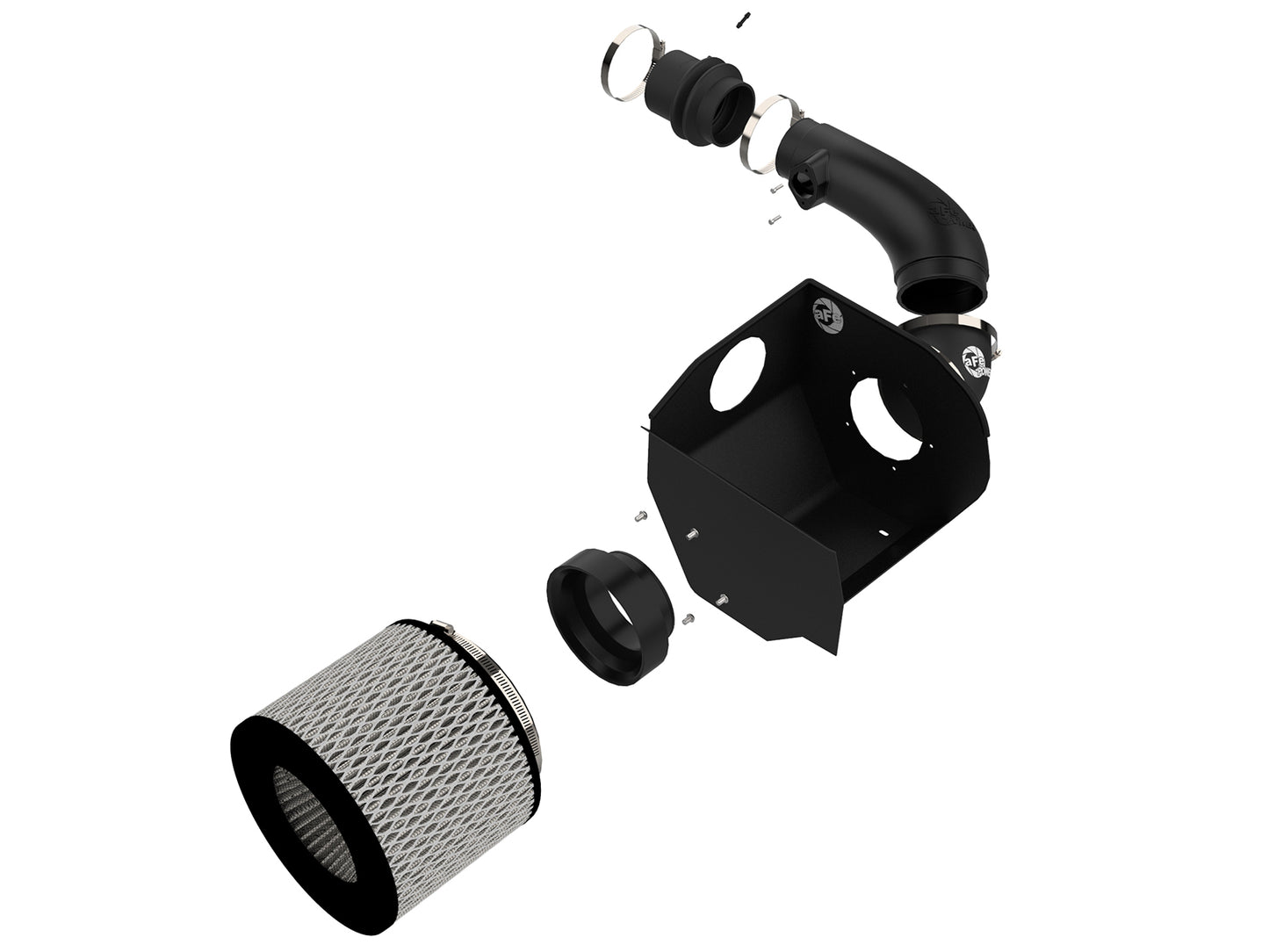 aFe 54-13012D Magnum FORCE Stage-2 Pro DRY S Cold Air Intake For Nissan Patrol