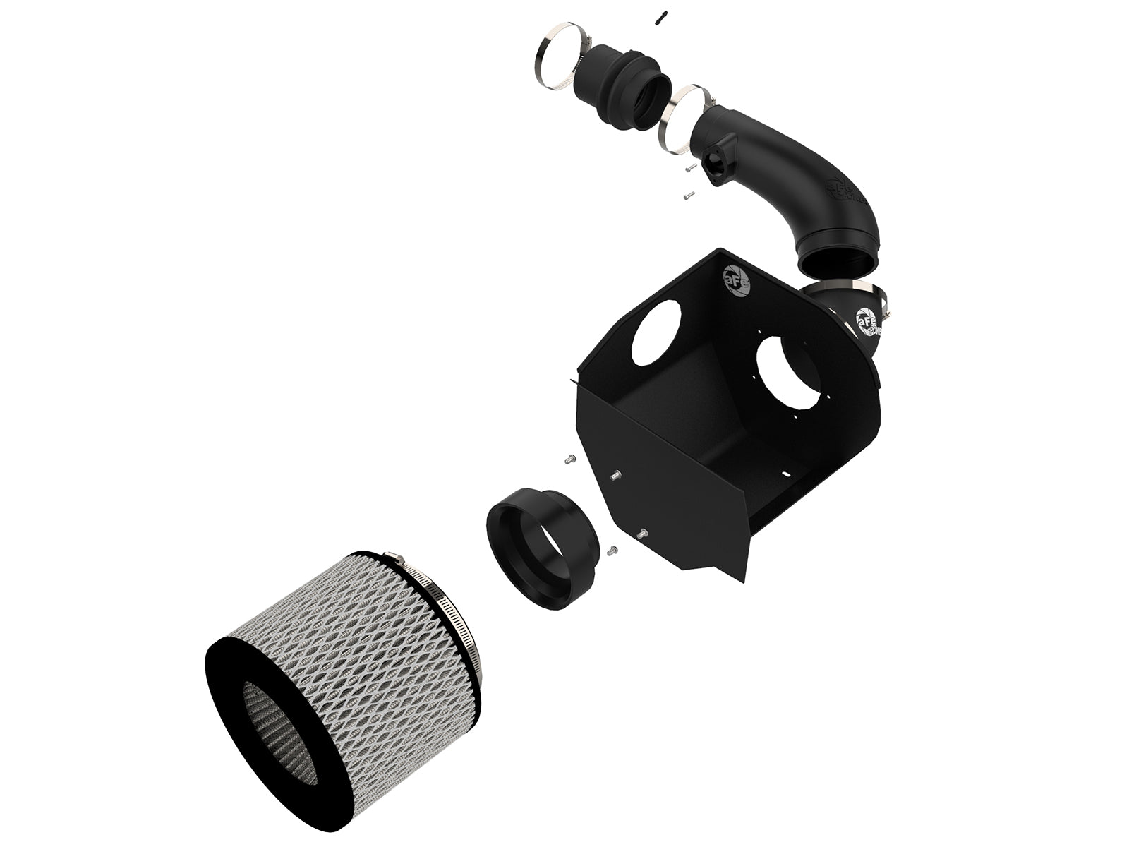 aFe 54-13012D Magnum FORCE Stage-2 Pro DRY S Cold Air Intake For Nissan Patrol
